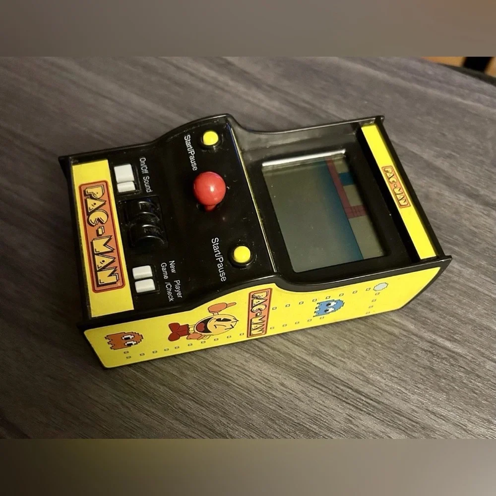 PAC-MAN Mini Arcade Handheld Game 1980 Namco Vintage